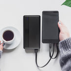 Mega Closeout Buy - 12000 mAh Powerbank - Black