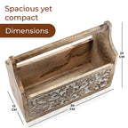 Tray One Size- Natural Brown & Natural Brown