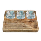 Tray (Size 25x25x1 cm) - Pine & Pine