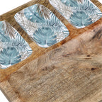 Tray (Size 25x25x1 cm) - Pine & Pine
