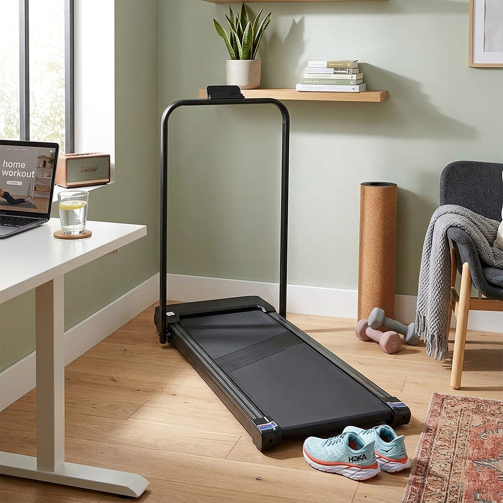 Treadmill with Handle