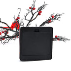 Tree Lamp with 60 Warm White LED Copper Wire Lights (53 cm) - Red