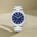 Trenton Watch Co. The Catalina Automatic 44.5mm Watch - With Stainless Steel Bracelet- 50ATM, Mineral Glass - With Lifetime Warranty