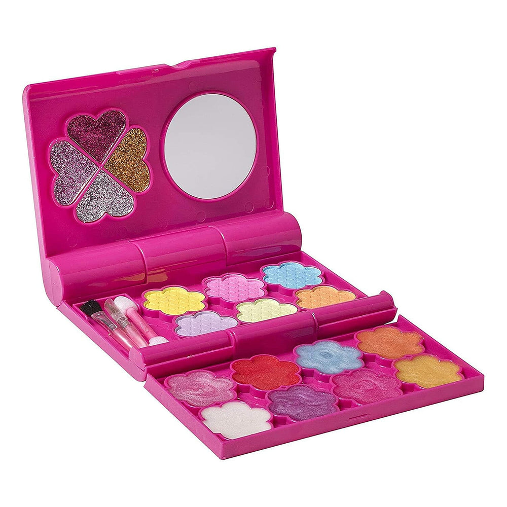 Tri Fold Makeup Cosmetics Set - Multi Colour