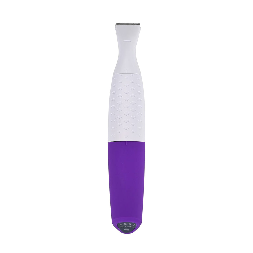 Electric Shaving Trimming 2 in 1 (Battery not inc.) - White - Purple