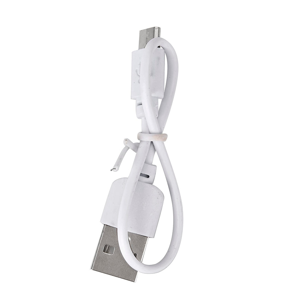 Portable Electric Lint Remover - 6 Blades, Rechargeable, 400mAh Battery - 6W Power - White