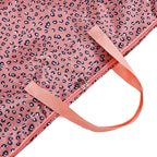Set of 4 - Leopard Print Storage Bag - Pink