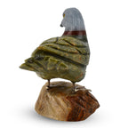 Tucson Find -- Gem Decor Duck Figurine (Length 4.5 cm, Height - 8.5 Cm) - Green