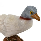 Tucson Find - Gem Decor Duck Figurine (Length 4.5 cm, Height - 8.50 Cm) - White