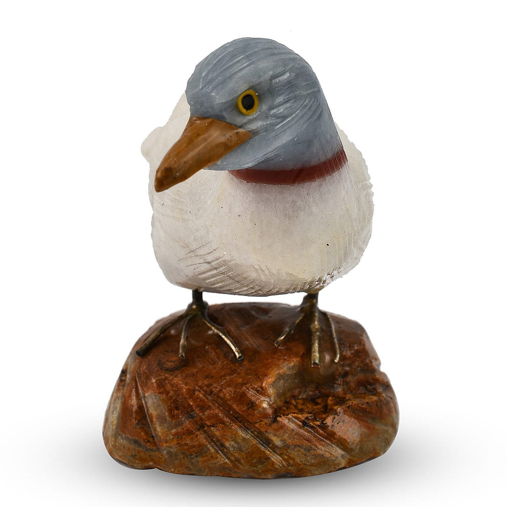 Tucson Find - Gem Decor Duck Figurine (Length 4.5 cm, Height - 8.50 Cm) - White