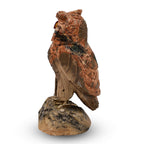 Tucson Find - Gem Decor Owl Figurine (Length 3.5 cm, Height - 10 Cm) - Peach