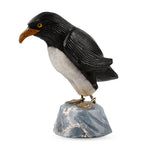 Tucson Find - Gem Decor Penguin Figurine (Length 4 cm, Height - 9 Cm) - Black