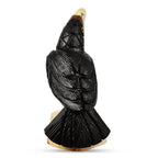 Tucson Find - Gem Decor Toucan Figurine (Length 4.5 cm, Height - 9.9 Cm) - Black