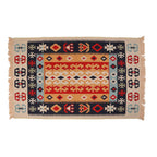 Turkish Authentic - Traditional Made Kilim Rugs For Living Room, Bedroom, Kitchen, Dining Room (Size 120x80cm) - Beige - Multi