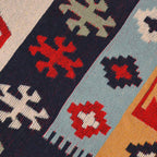 Turkish Authentic - Traditional Made Kilim Rugs For Living Room, Bedroom, Kitchen, Dining Room (Size 120x80cm) - Beige - Multi