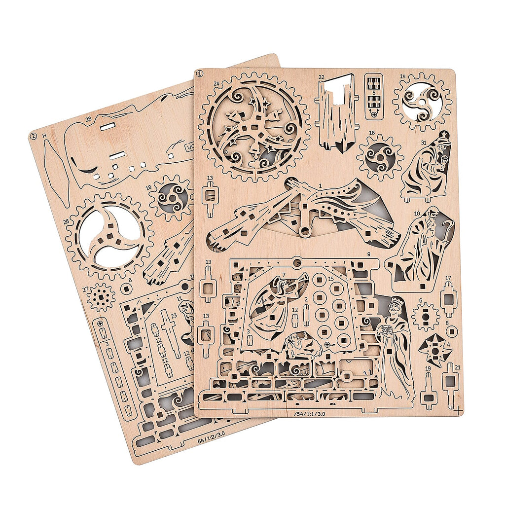 Closeout - UGears Mechanical Nativity Wooden Model Kit