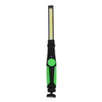 USB Charging Flashlight 180 Degrees Rotation  35cm - Green