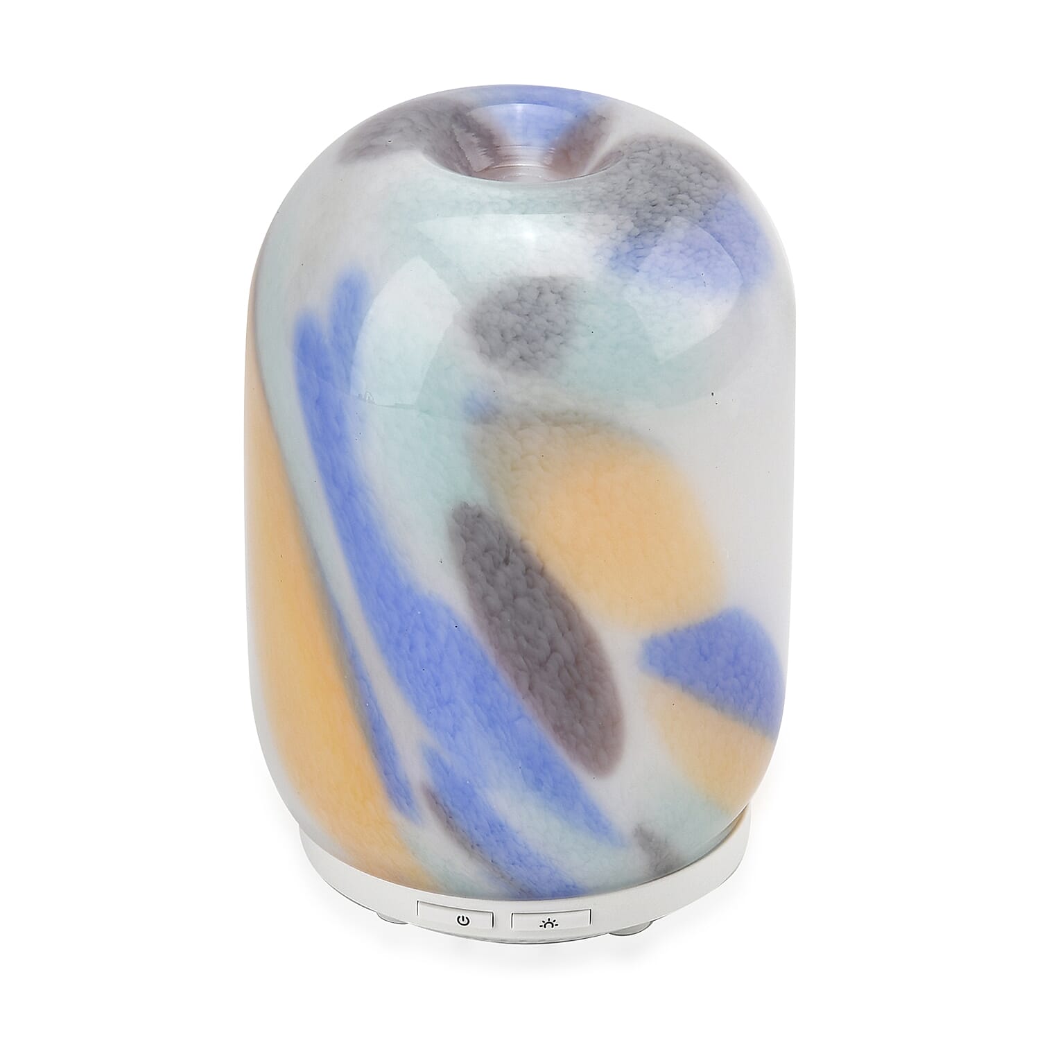 Ultrasonic Aroma Diffuser with 10 Fragrancel Oils & Changing LED Lights (Power 5W) - 120ml