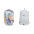 Ultrasonic Aroma Diffuser with 10 Fragrancel Oils & Changing LED Lights (Power 5W) - 120ml