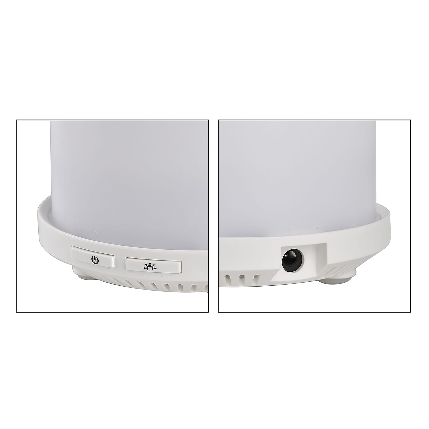 Ultrasonic Aroma Diffuser with 10 Fragrancel Oils & Changing LED Lights (Power 5W) - 120ml