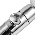 Universal Handheld Shower Head with Turbo Fan-Pause Switch-360 degree Rotating -Golden