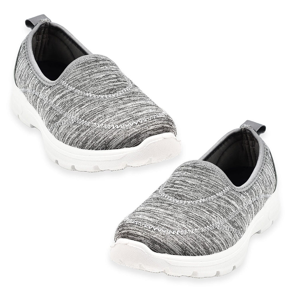 Urban Jacks Ladies Georgia Slip-on Lightweight Shoes (Size 3) - Grey