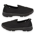 Urban Jacks Ladies Georgia Slip-on Lightweight Shoes (Size 8) - Black