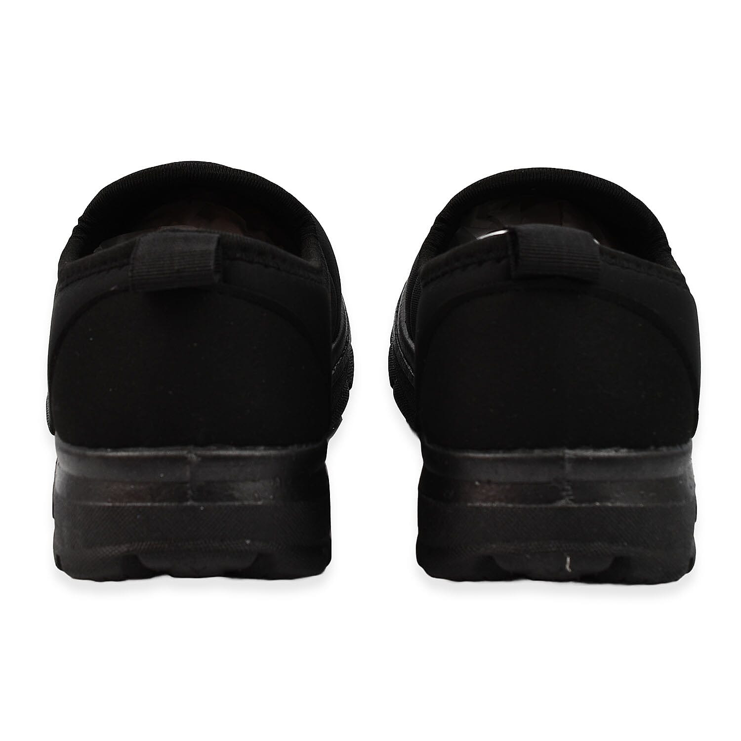 Urban Jacks Ladies Georgia Slip-on Lightweight Shoes (Size 8) - Black