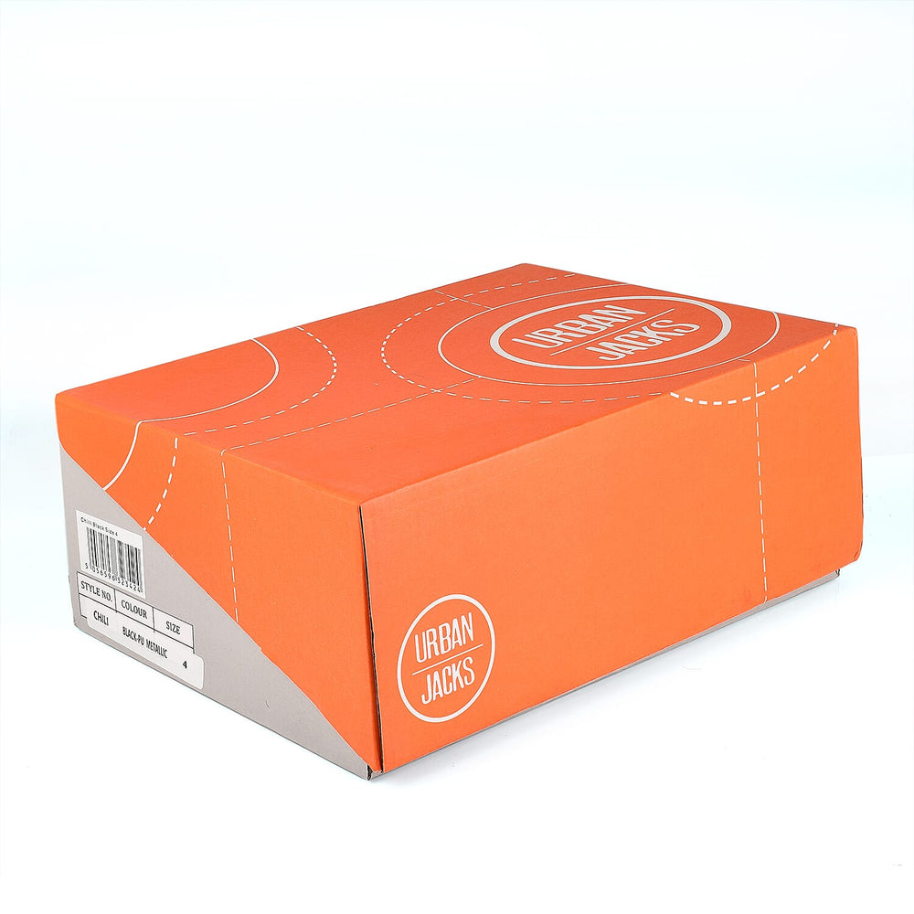 Urban Jacks Ladies Shoe (Size 4) - Black