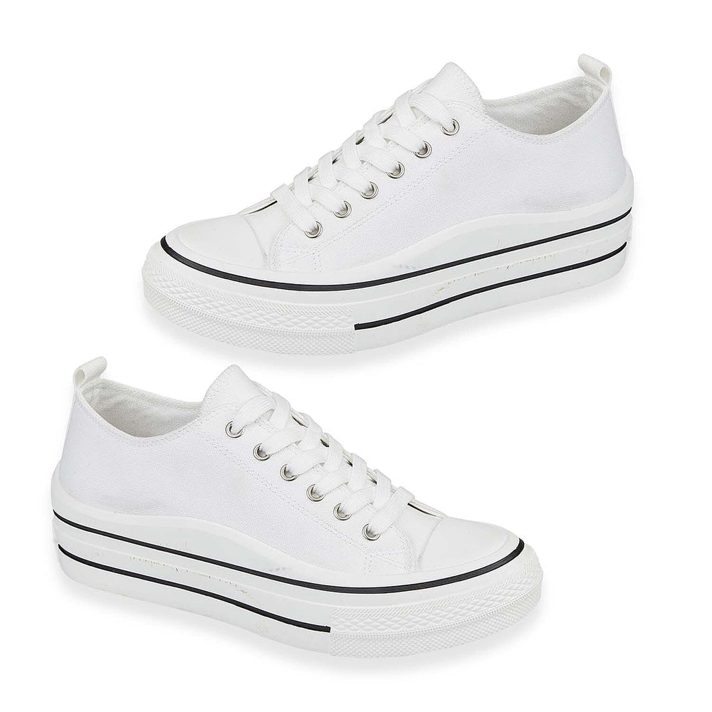 Urban Jacks Ladies Shoe (Size - 4) - White