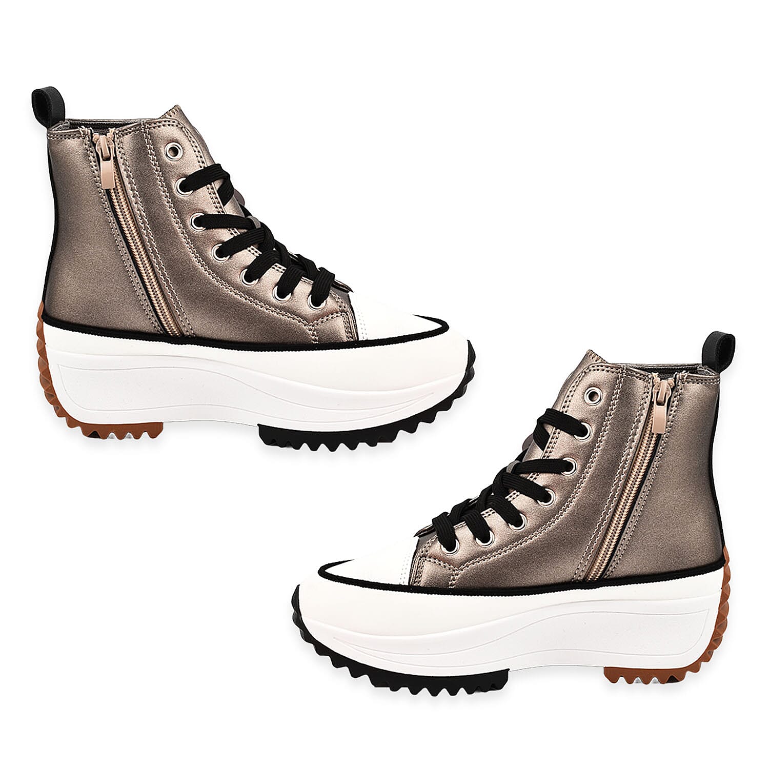 Urban Jacks Ladies Shoe (Size 6) - Pewter