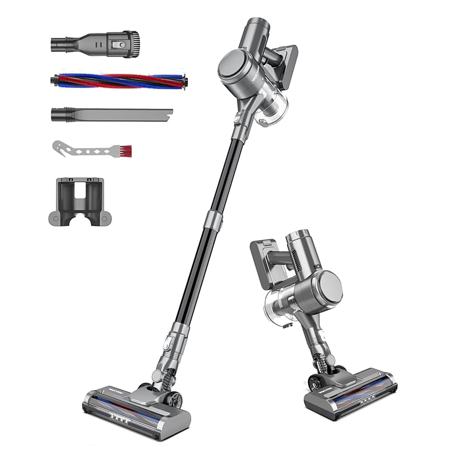 LAST CHANCE OFFER -VAKYOU PRO - VC002 Cordless Vacuum Cleaner with LED Touch Display - Grey