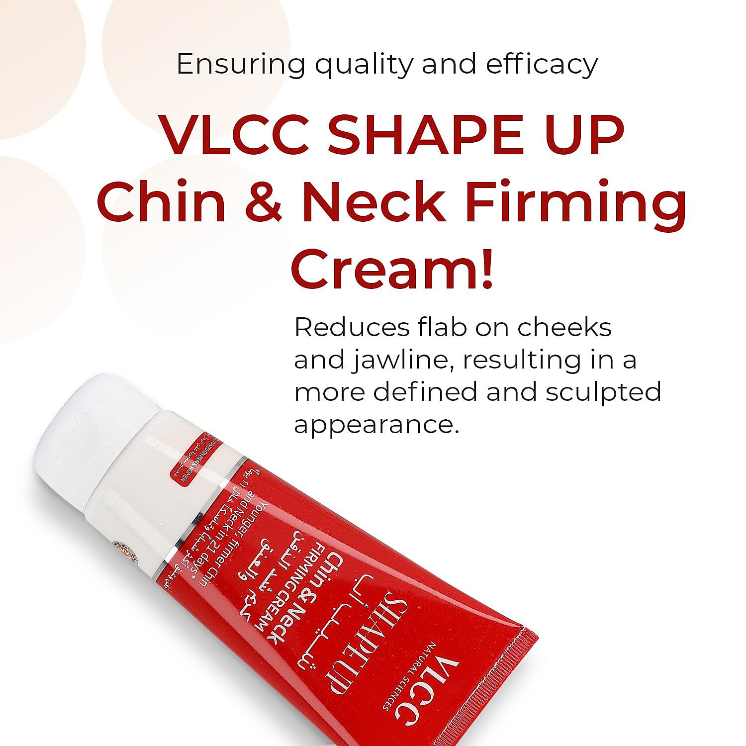 VLCC Shape Up Chin - Neck Firming Cream - 100Gm
