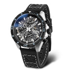 VOSTOK EUROPE Ceres Asteroid Quartz Movt. 20ATM WR Matt Finish Mens Watch with Genuine Leather Strap