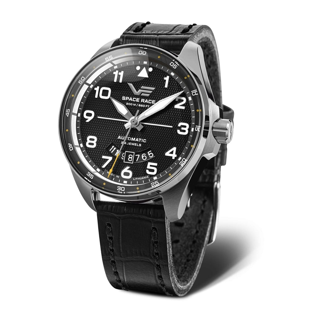 Vostok Europe Automatic Mens Watch in Stainless Steel - Black
