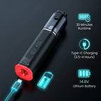 Bliss - Beyond Handheld Car Vacuum Cleaner - 18KPA High-Suction Portable Auto Hoover, 120W Rechargeable Type-C Car Detailing Tool - Black