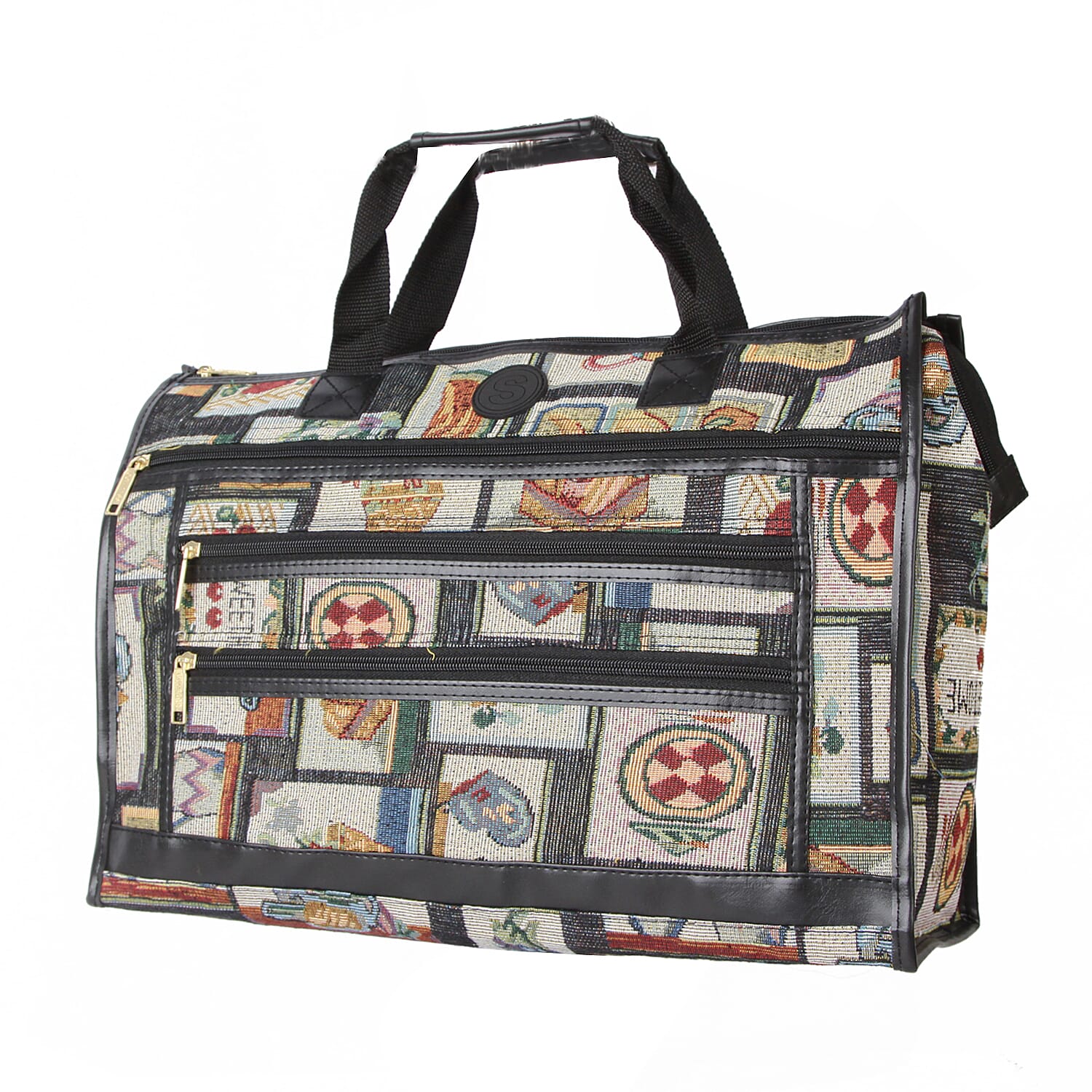 Valentino PU Shopper Bag (Size 14x45x32 cm) - Grey