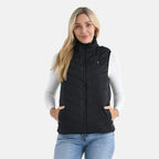Valisserie Lightweight Heating Gilet with 4-Way Heating System (Size XXL) - Black
