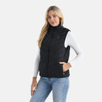 Valisserie Lightweight Heating Gilet with 4-Way Heating System (Size XXL) - Black