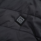 Valisserie Lightweight Heating Gilet with 4-Way Heating System (Size XXL) - Black