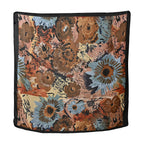 Valissiere 100% Mulberry Silk Digital Print Scarf (One Size) - Brown