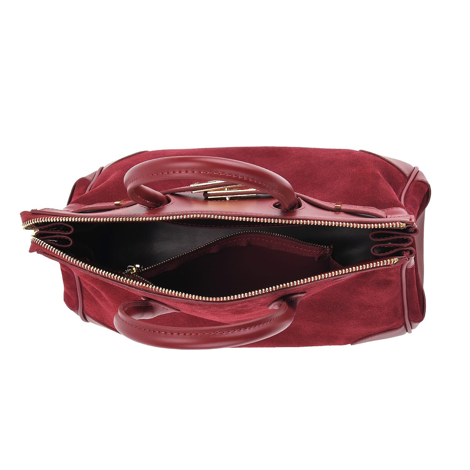 "Color-Burgundy Size-Profile- Genuine leather Crossbody bag with gift box Wall (exterior)-Genuine leather Lining (Interior)-PVC Pockets (exterior)-Zipped-1 Pockets (interior)-  Zipped-1,slip-1; Measur