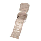 Velvet Jewellery Organiser (Size 12x12x7 cm) - Cream