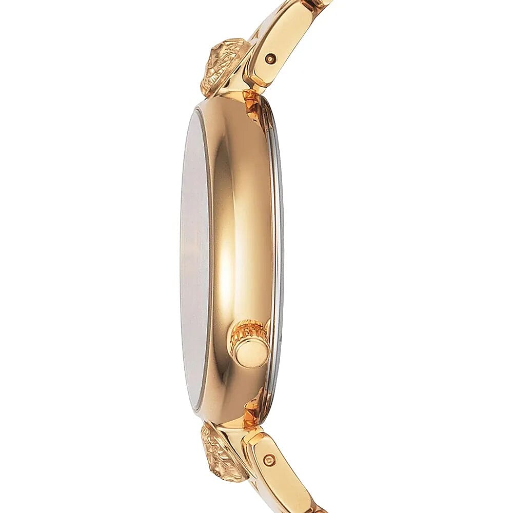 Versus Versace Kirstenhof 36mm Silver Dial 3 ATM Water Resistant Analogue Ladies Watch in Stainless Steel - Rose Gold