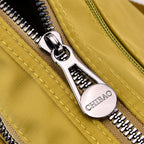 Versatile Messenger Crossbody Bag with Adjustable Strap - Olive