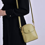 DEAL OF THE DAY - Versatile Small Western Crossbody Bag with Detachable Shoulder Strap - Olive