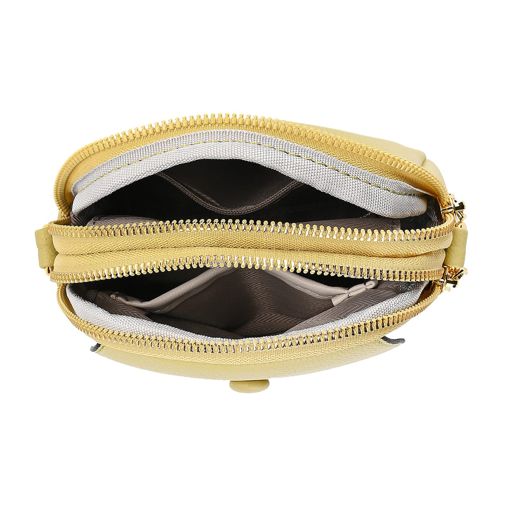 DEAL OF THE DAY - Versatile Small Western Crossbody Bag with Detachable Shoulder Strap - Olive