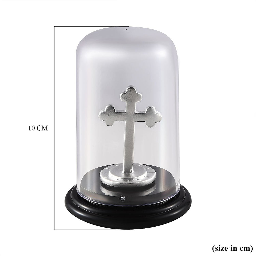 Vicenza Closeout - 99.9 % Pure Silver Cross Decor Ornament