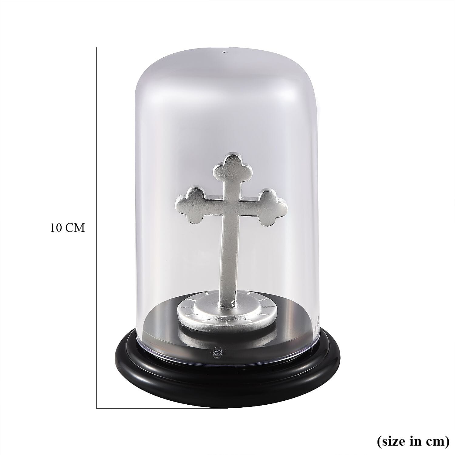 Vicenza Closeout - 99.9 % Pure Silver Cross Decor Ornament