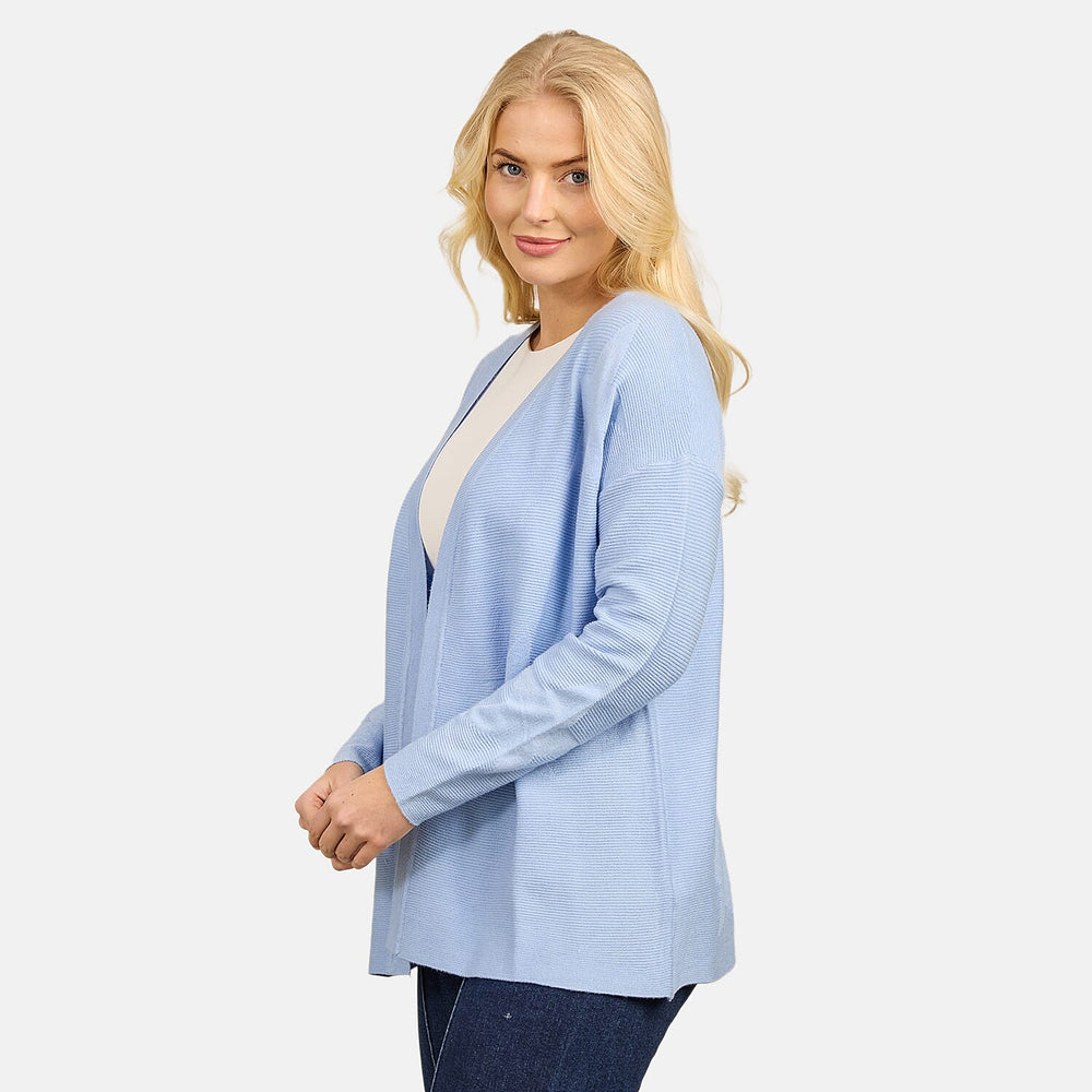 Mudflower Star & Ottoman Print Cardigan (Size 10) - Cool Blue